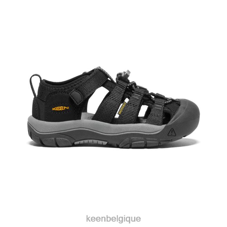 KEEN newport h2 petits enfants noir jaune chaussure 80R62729