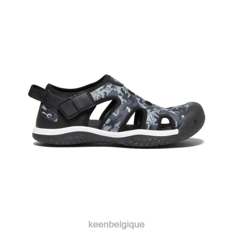 KEEN sandale en galuchat Grands enfants noir/camouflage chaussure 80R62918