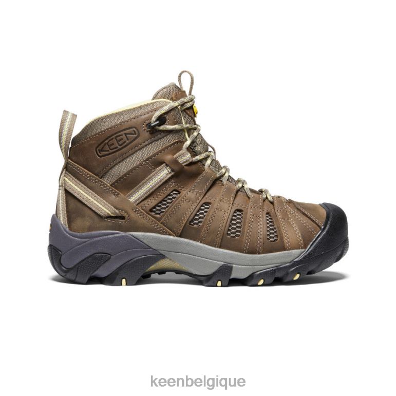 KEEN voyageur milieu femmes Bringé/crème anglaise chaussure 80R62584