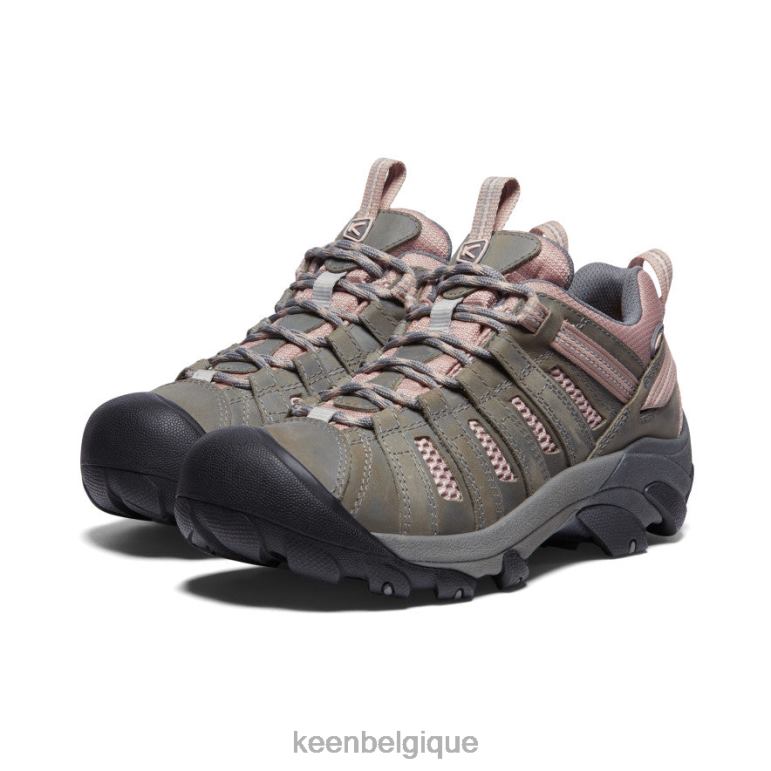 KEEN voyageur femmes bruine/fauve chaussure 80R62537