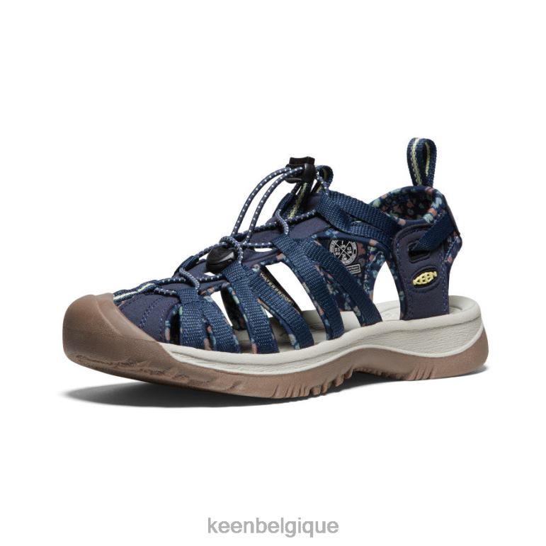 KEEN chuchoter femmes bleu marine/bouleau chaussure 80R62525