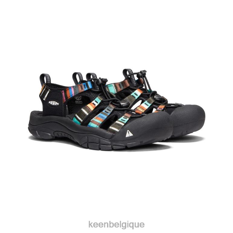 KEEN newport h2 femmes Raya noir chaussure 80R62407