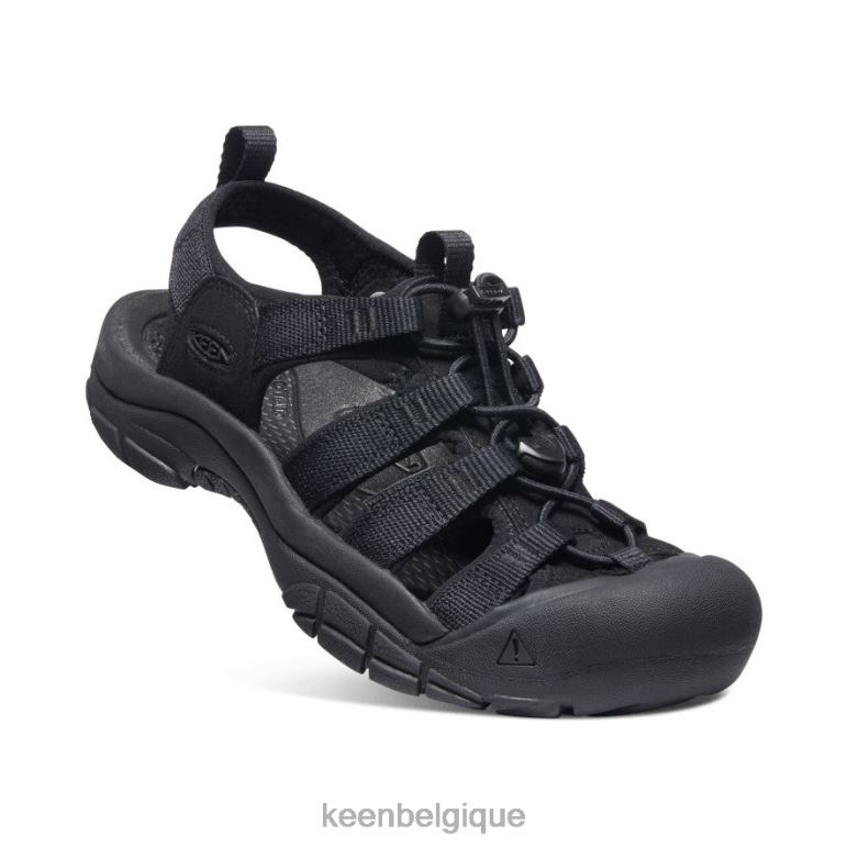 KEEN newport h2 femmes triple noir chaussure 80R62414