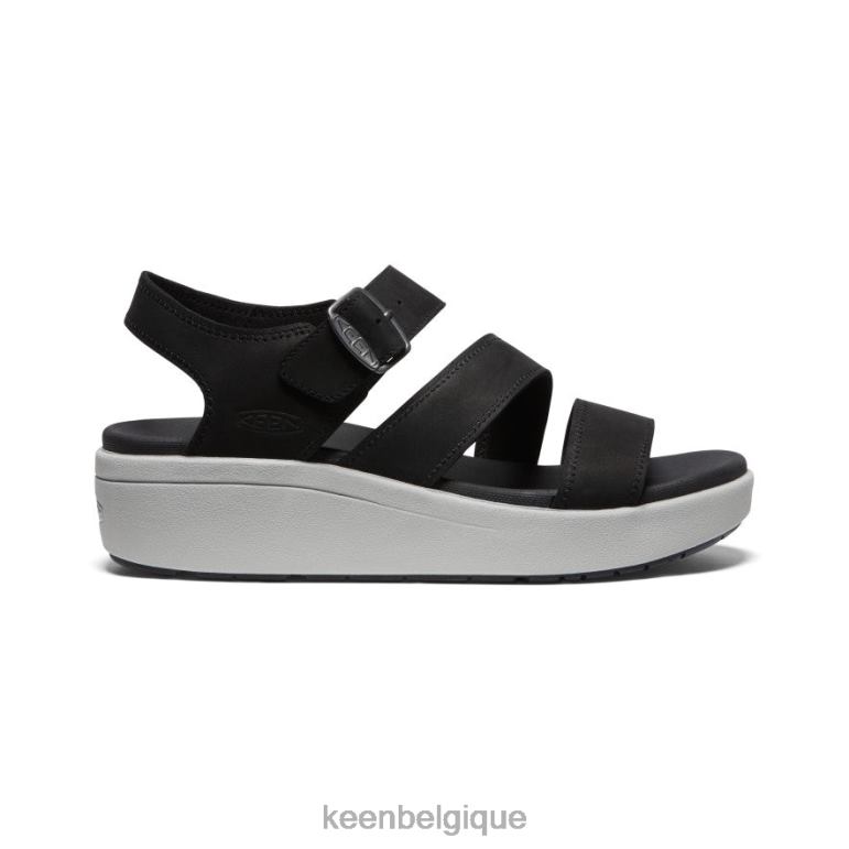 KEEN sangle de dos ellecity femmes noir/bruine chaussure 80R62445