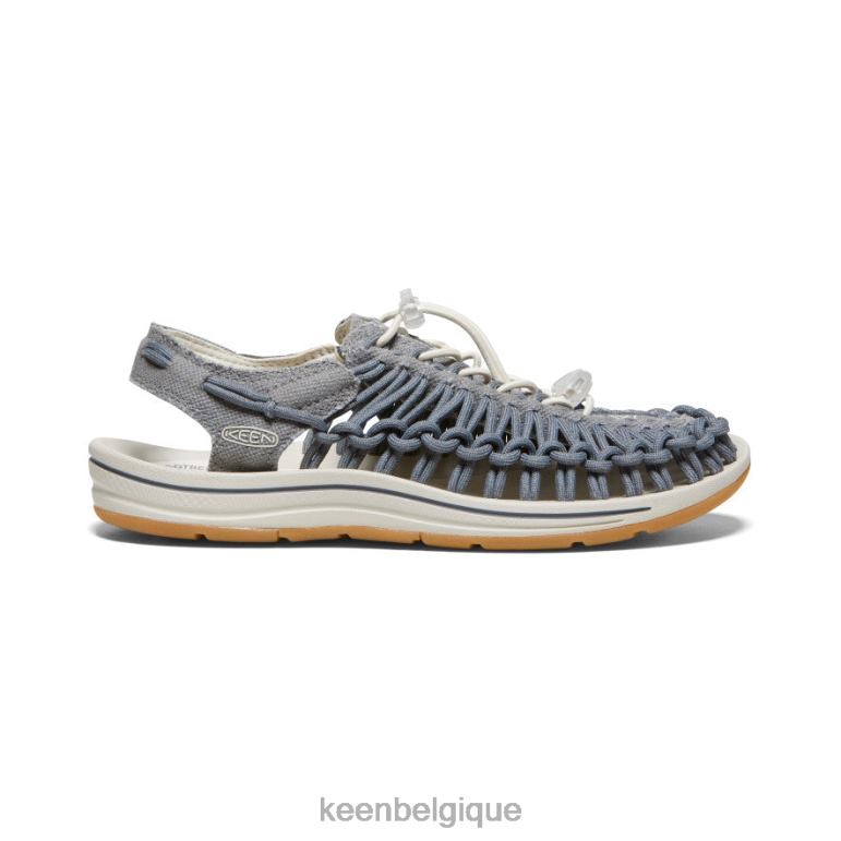 KEEN toile unique femmes gris acier/bouleau chaussure 80R62507