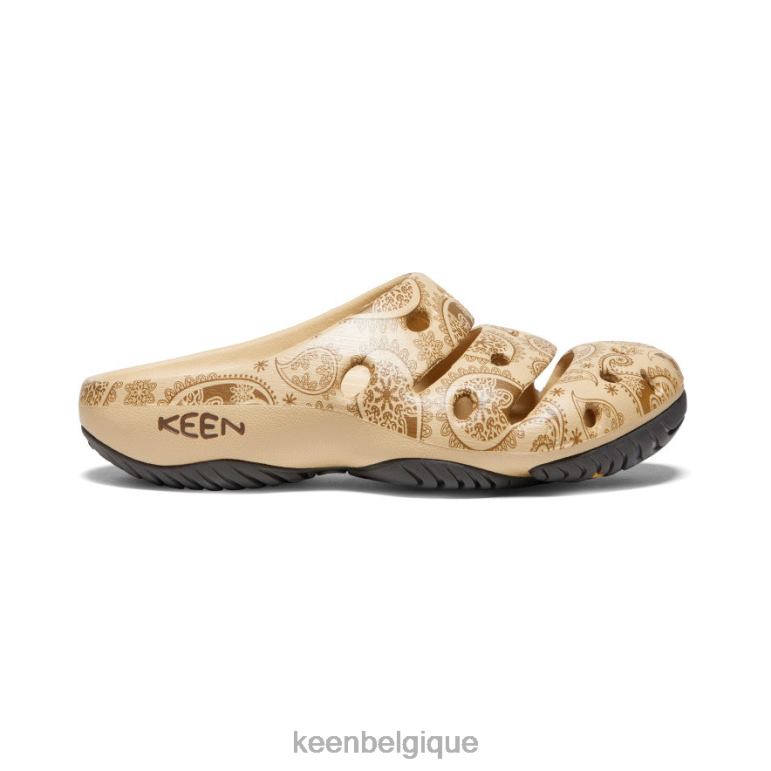 KEEN arts yogui femmes café latte cachemire chaussure 80R62681