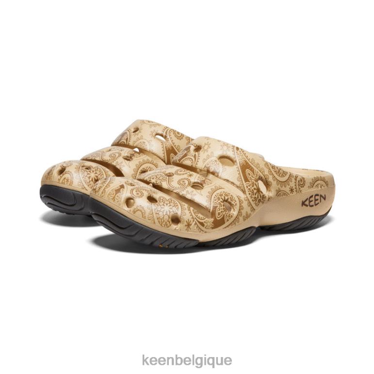 KEEN arts yogui femmes café latte cachemire chaussure 80R62681