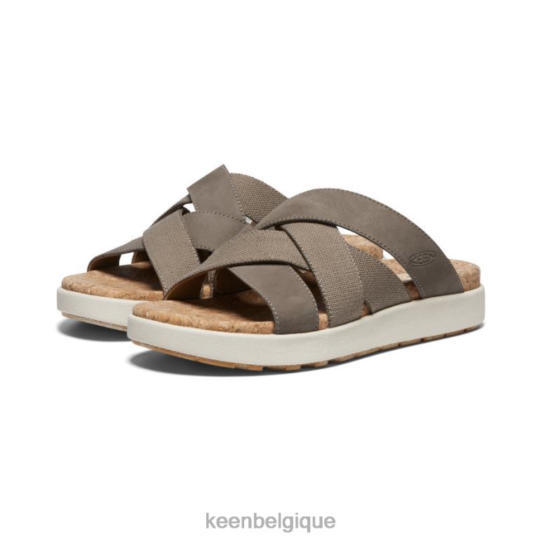 KEEN elle toboggan mixte femmes bringé/bouleau chaussure 80R62428