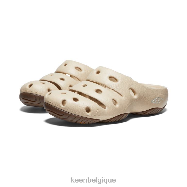 KEEN yogui femmes safari/bouleau argenté chaussure 80R62622