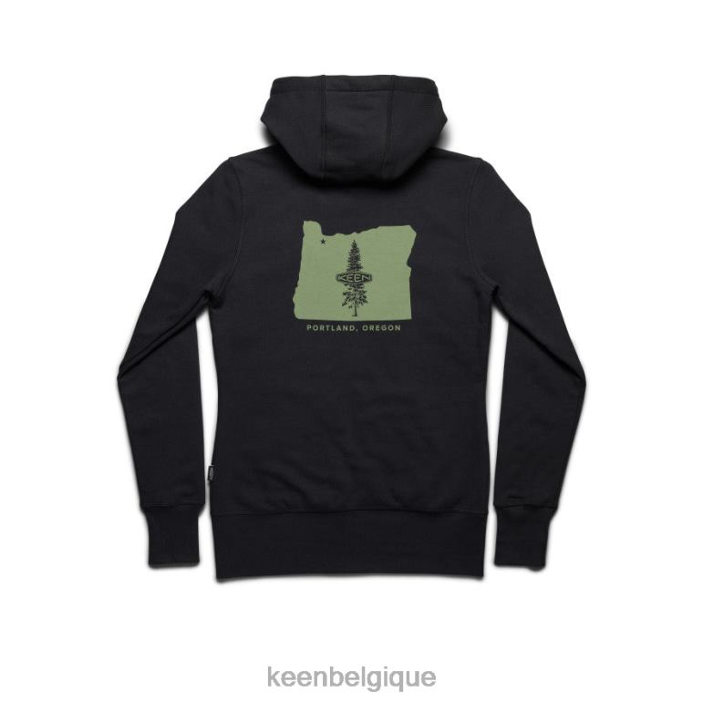 KEEN sweat à capuche femmes noir vêtements 80R62630