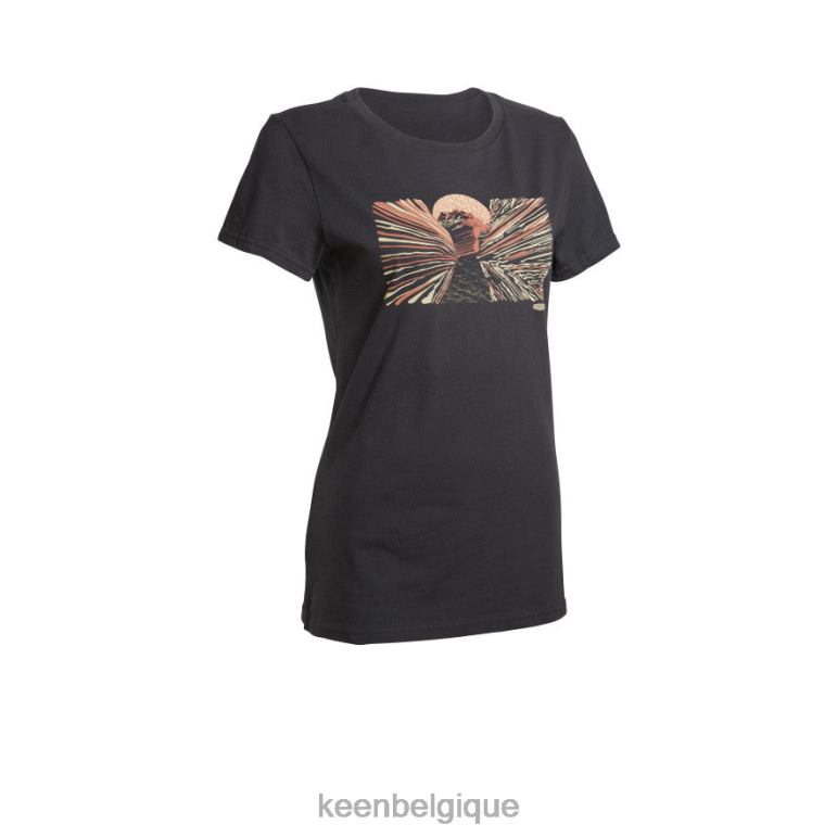 KEEN tee-shirt canyon à fente femmes noir vêtements 80R62664