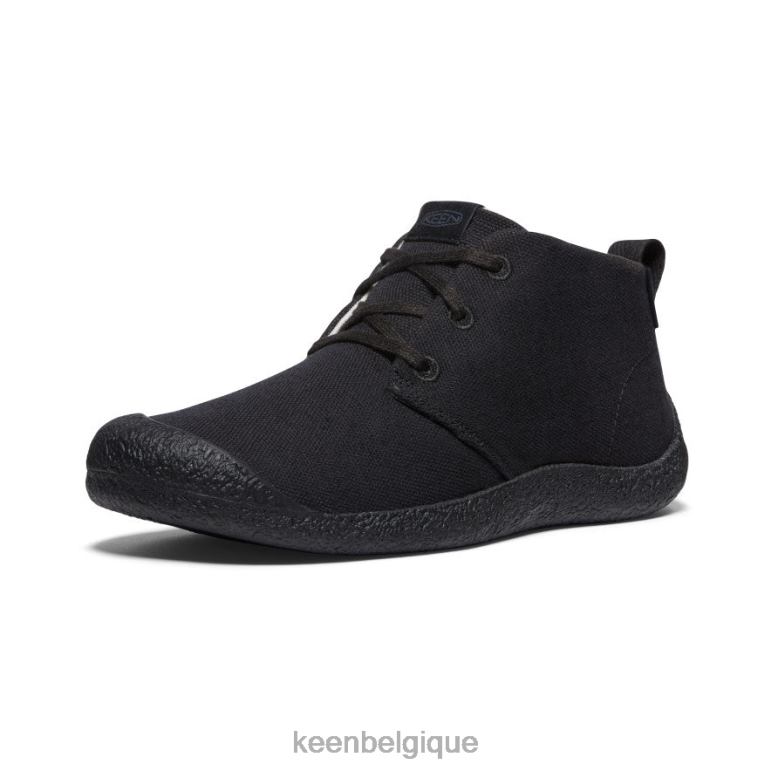 KEEN chukka en toile mosey Hommes noir chaussure 80R6233