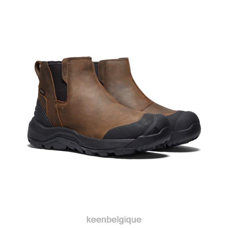 KEEN revel iv chelsea Hommes cantine/noir chaussure 80R62375