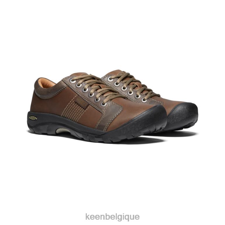 KEEN austin Hommes Chocolat brun chaussure 80R62312