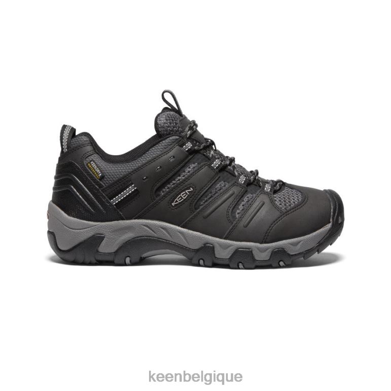 KEEN chaussure imperméable Koven Hommes noir/bruine chaussure 80R62360