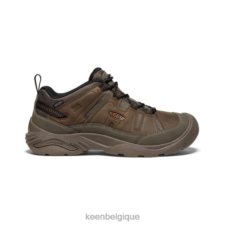 KEEN chaussure imperméable circadia Hommes cantine/curry chaussure 80R62104