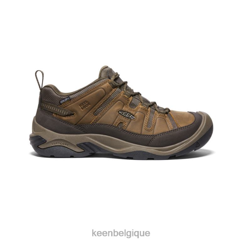 KEEN chaussure imperméable circadia Hommes shitake/bringé chaussure 80R62101