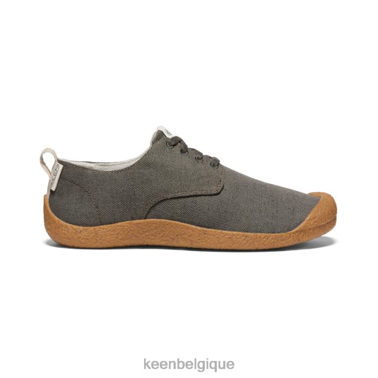 KEEN derby en toile mosey Hommes olive noire chaussure 80R6228