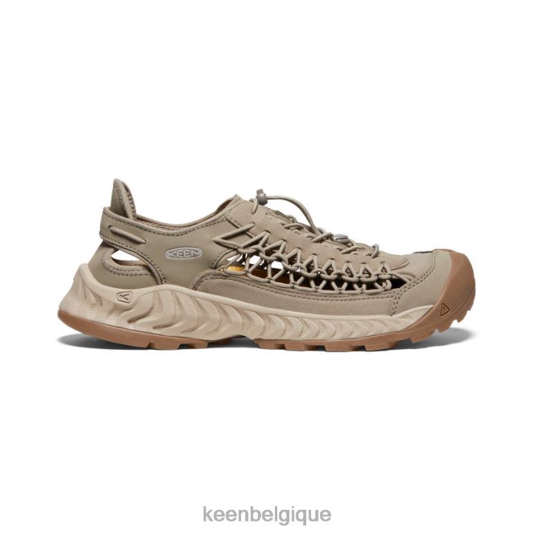 KEEN uneek nxis Hommes Timberwolf/Taupe Plaza chaussure 80R6215