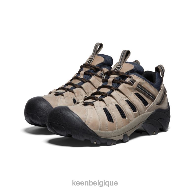 KEEN voyageur Hommes Timberwolf/capitaine du ciel chaussure 80R6263