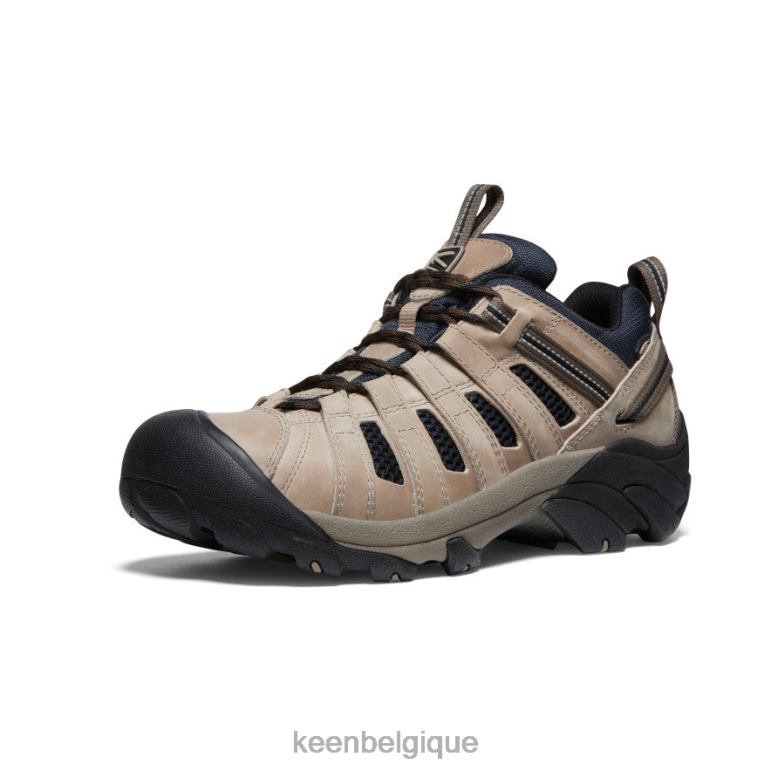 KEEN voyageur Hommes Timberwolf/capitaine du ciel chaussure 80R6263