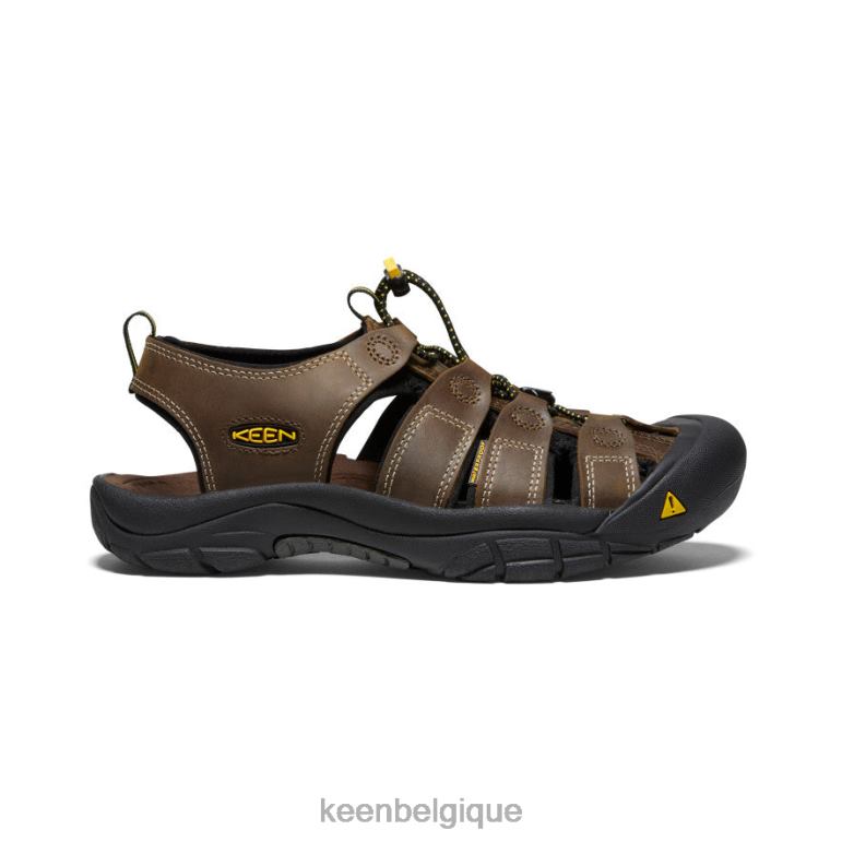 KEEN cuir newport Hommes bison chaussure 80R62132