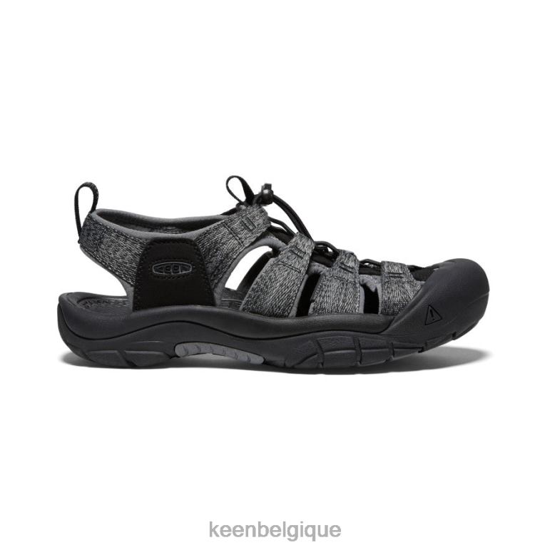 KEEN newport h2 Hommes noir/gris acier chaussure 80R6241