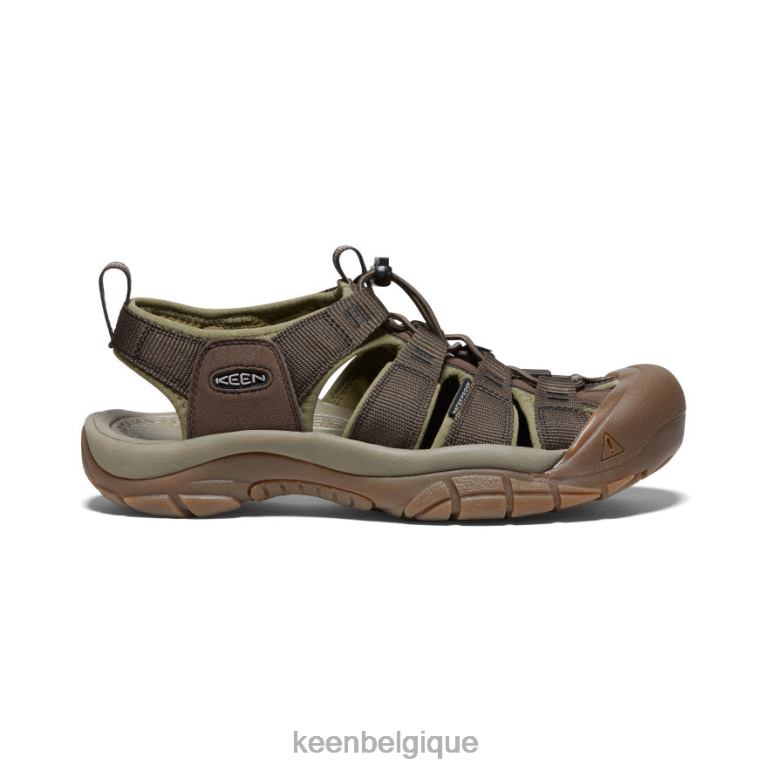 KEEN newport h2 Hommes olive terne/cantine chaussure 80R6244