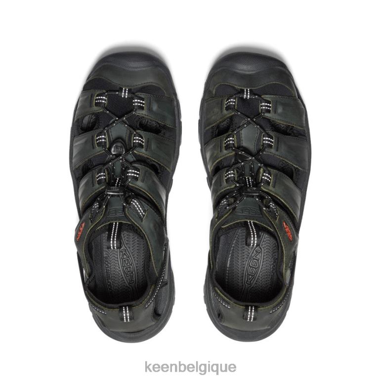 KEEN sandale targhee iii Hommes gris noir chaussure 80R62197