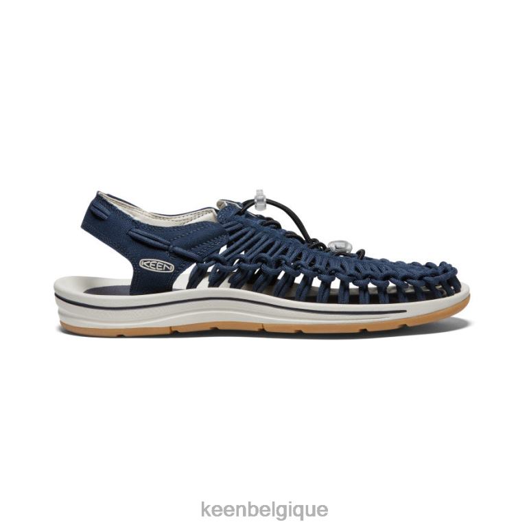 KEEN toile unique Hommes bleu marine/bouleau chaussure 80R62106