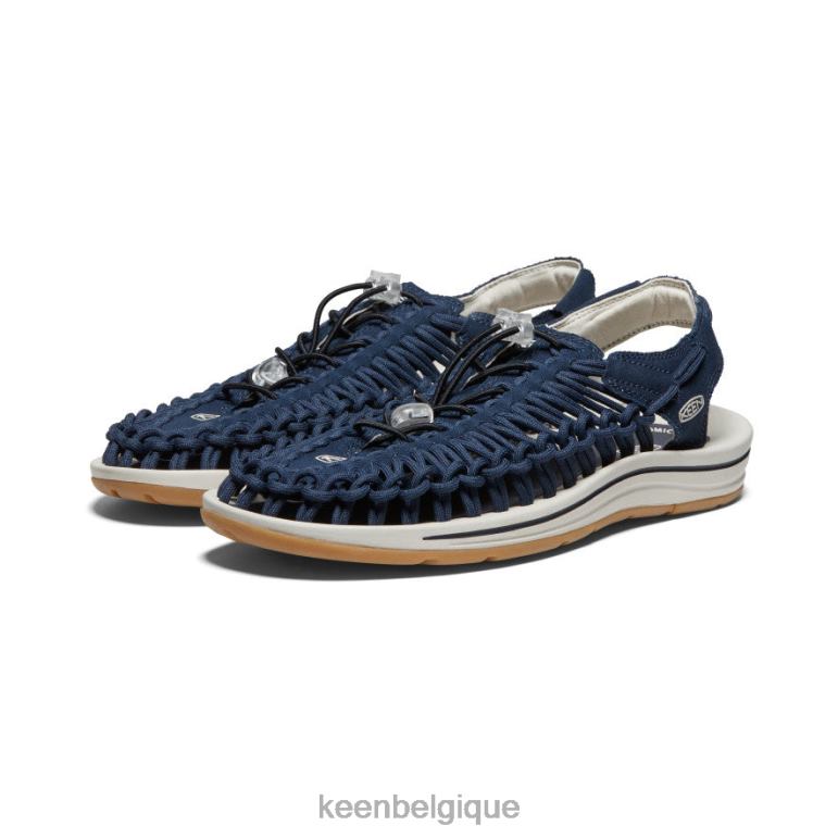 KEEN toile unique Hommes bleu marine/bouleau chaussure 80R62106