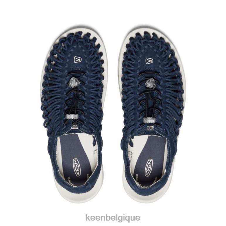 KEEN toile unique Hommes bleu marine/bouleau chaussure 80R62106