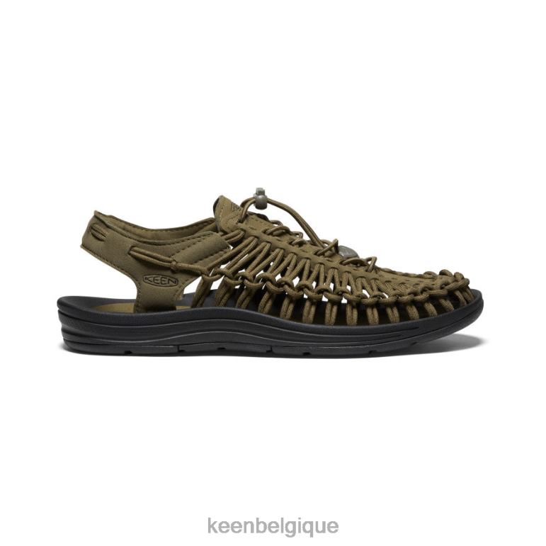 KEEN une semaine Hommes olive foncé/noir chaussure 80R62113