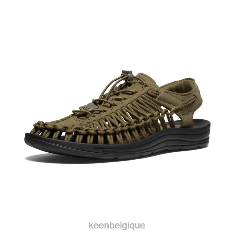 KEEN une semaine Hommes olive foncé/noir chaussure 80R62113