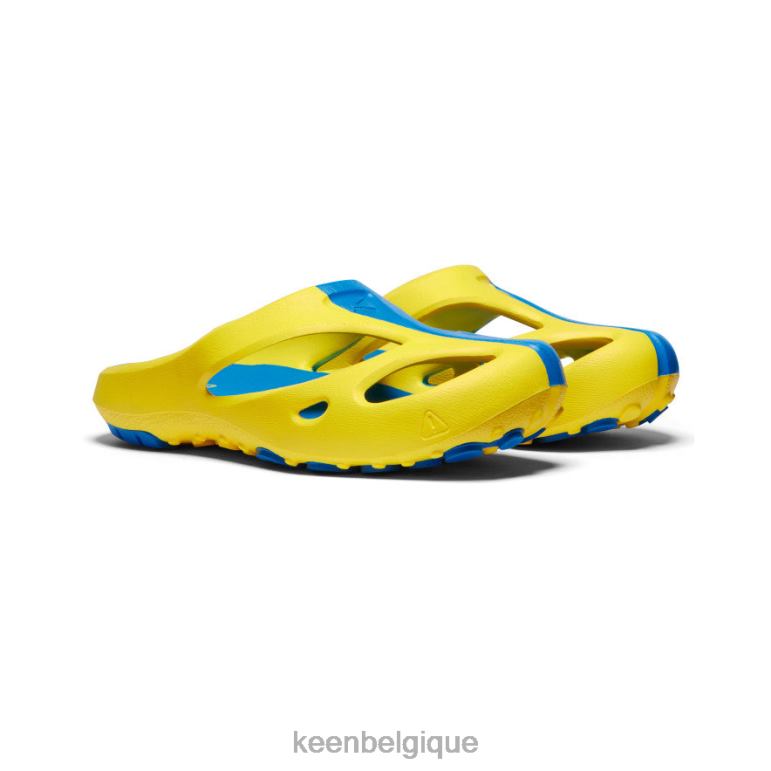 KEEN Ukraine Shanti Hommes jaune/bleu chaussure 80R62129