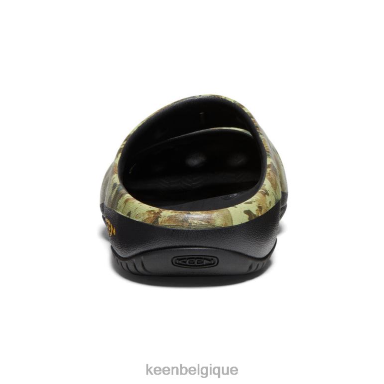 KEEN arts yogui Hommes vert camouflage chaussure 80R62211