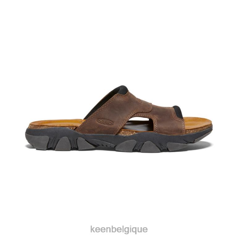 KEEN toboggan daytona ii Hommes bison/noir chaussure 80R6226