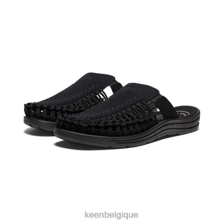 KEEN uneek ii diapositive Hommes noir chaussure 80R62329