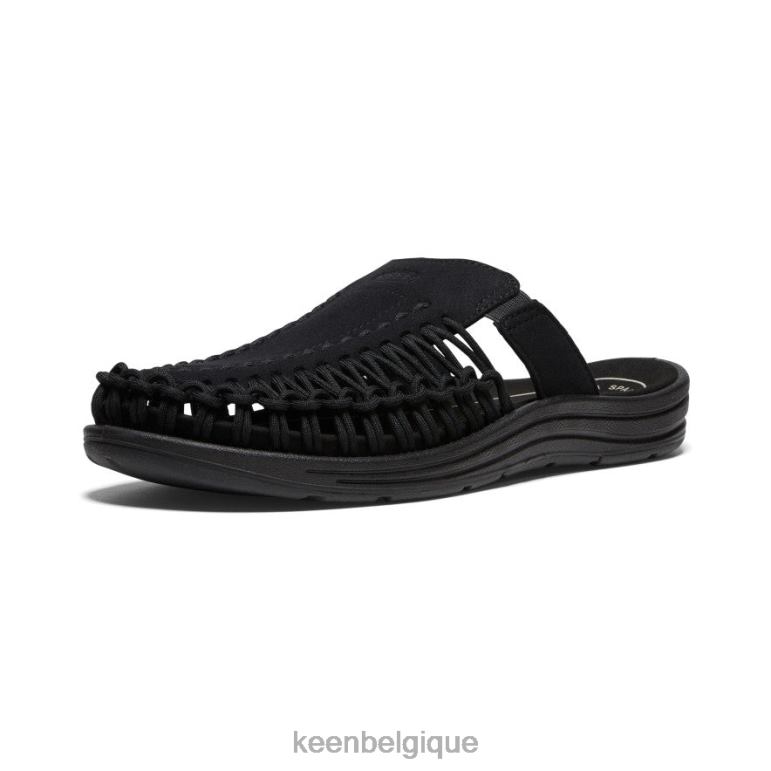 KEEN uneek ii diapositive Hommes noir chaussure 80R62329