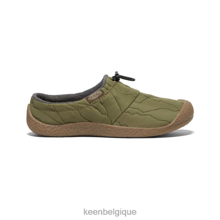 KEEN diapositive Howser III Hommes cantine/plaza taupe chaussure 80R6297