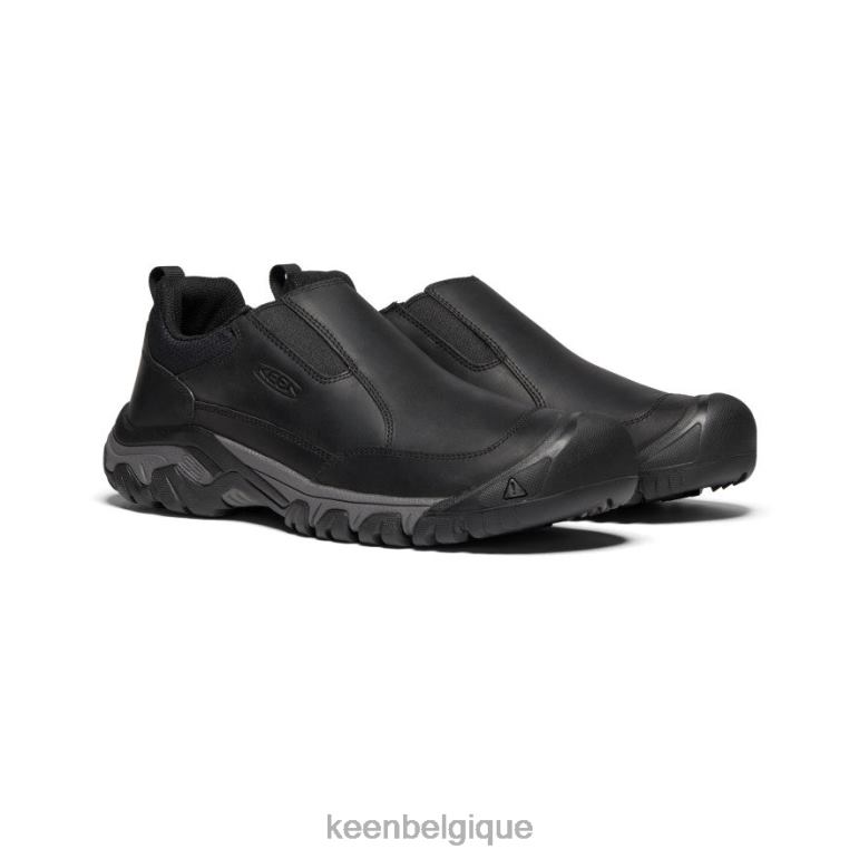 KEEN targhee iii à enfiler Hommes noir/aimant chaussure 80R62322