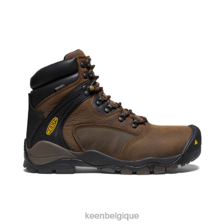 KEEN Louisville 6" Hommes cascade marron chaussure 80R62292