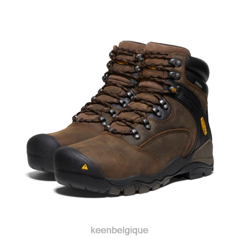 KEEN Louisville 6" Hommes cascade marron chaussure 80R62292