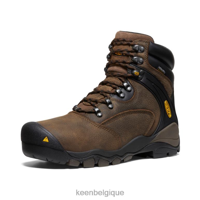 KEEN Louisville 6" Hommes cascade marron chaussure 80R62292