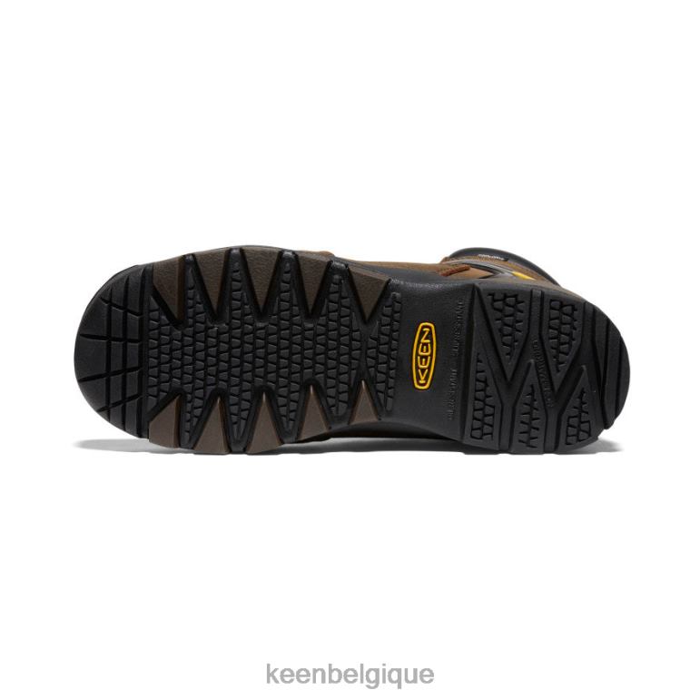 KEEN Louisville 6" Hommes cascade marron chaussure 80R62292