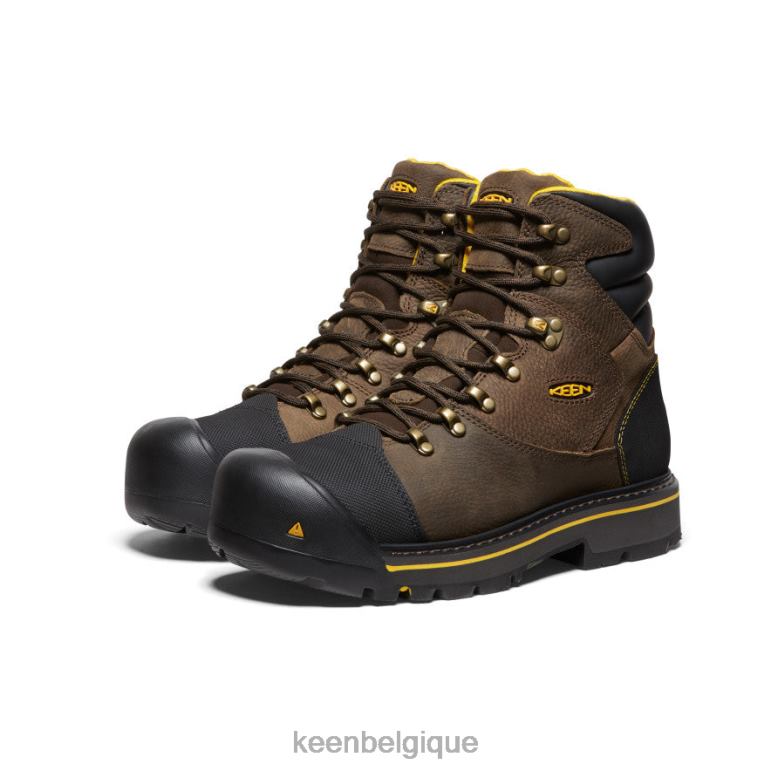 KEEN Milwaukee 6" Hommes ardoise noire chaussure 80R62260