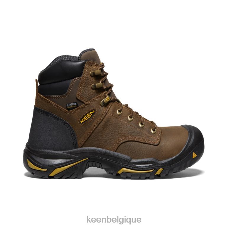 KEEN Mont Vernon 6" Hommes cascade marron chaussure 80R62283