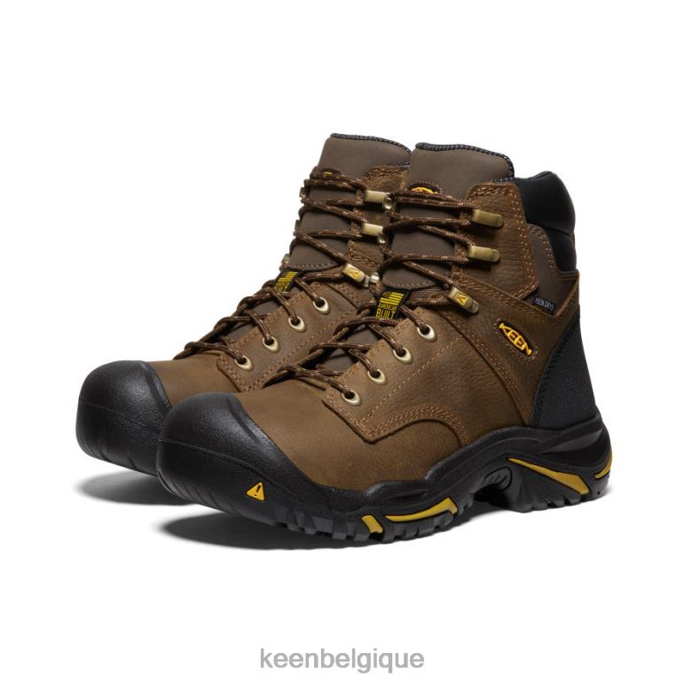 KEEN Mont Vernon 6" Hommes cascade marron chaussure 80R62283