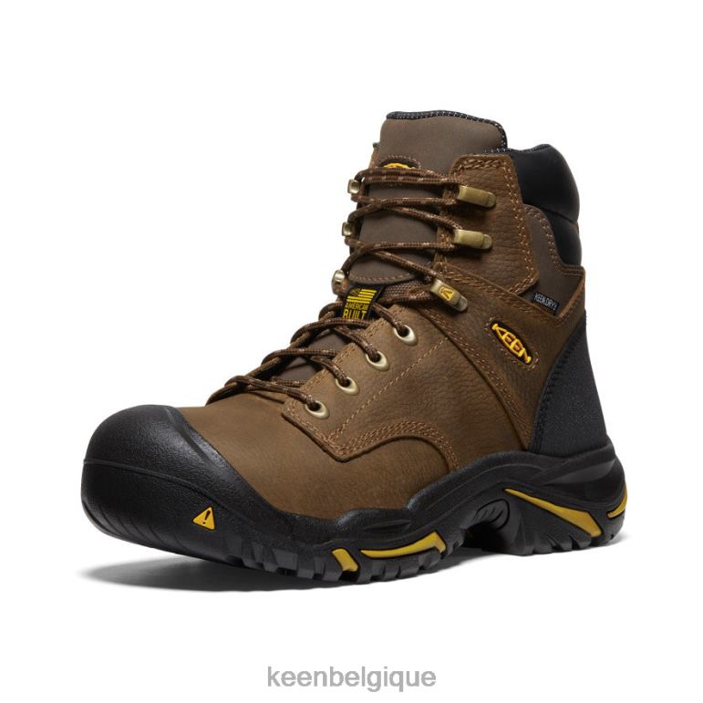 KEEN Mont Vernon 6" Hommes cascade marron chaussure 80R62283