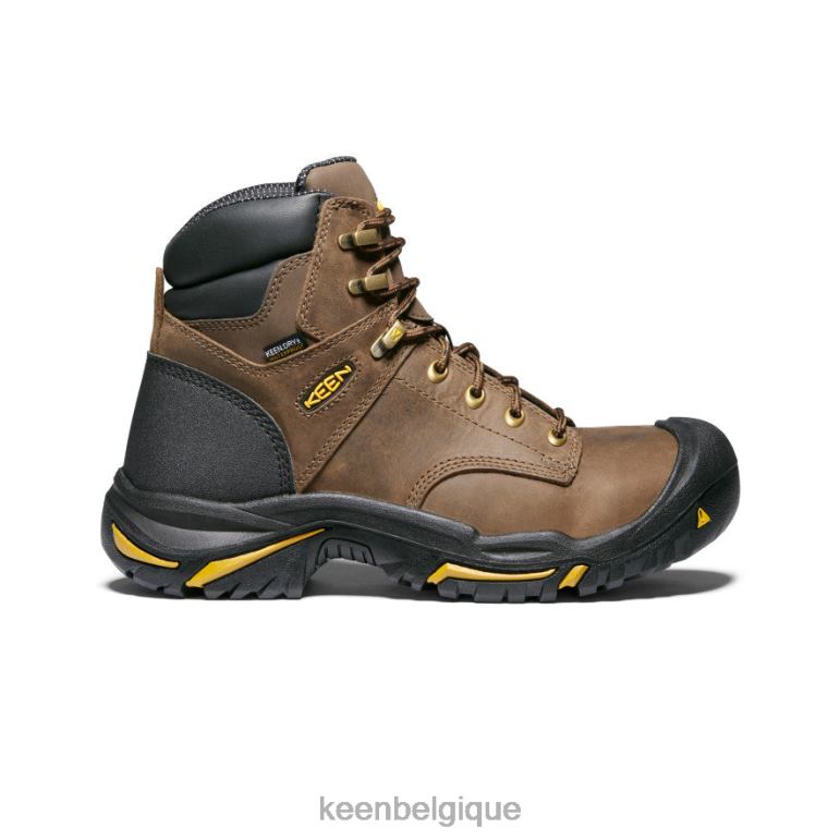 KEEN Mont Vernon 6" Hommes cascade marron chaussure 80R62316